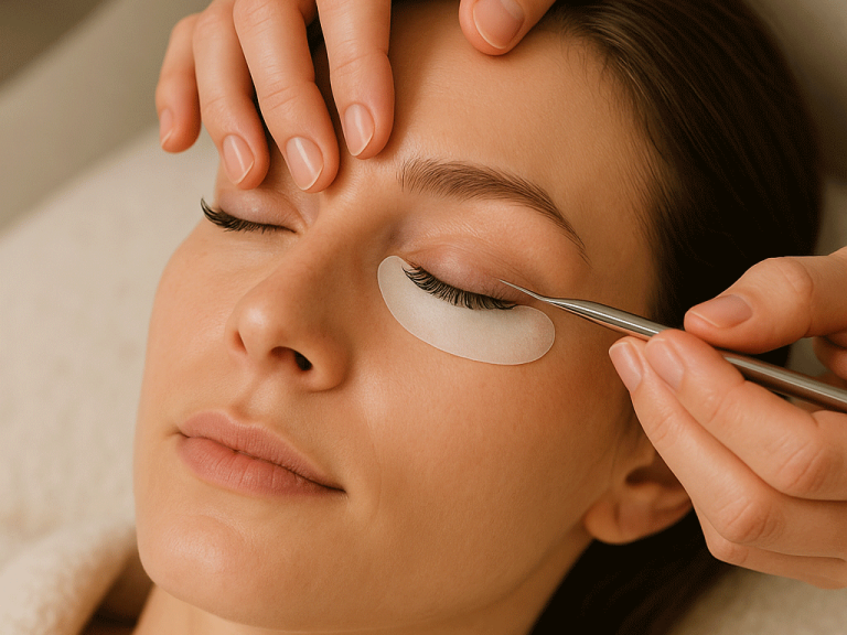 Mobiles Wimpernlifting bei Kundin zuhause in Wesel und am Niederrhein