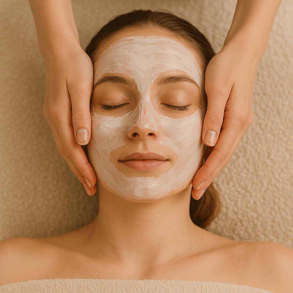 Mobile Gesichtsbehandlung bei Kundin zuhause in Hünxe